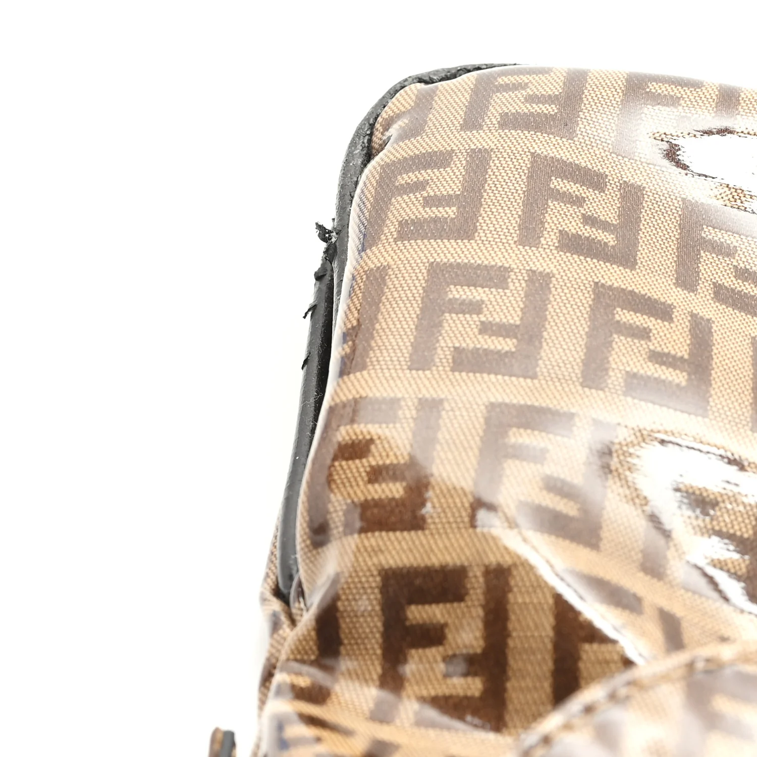 Vinyl Zucchino Baguette Double Flap Tobacco - Image 10