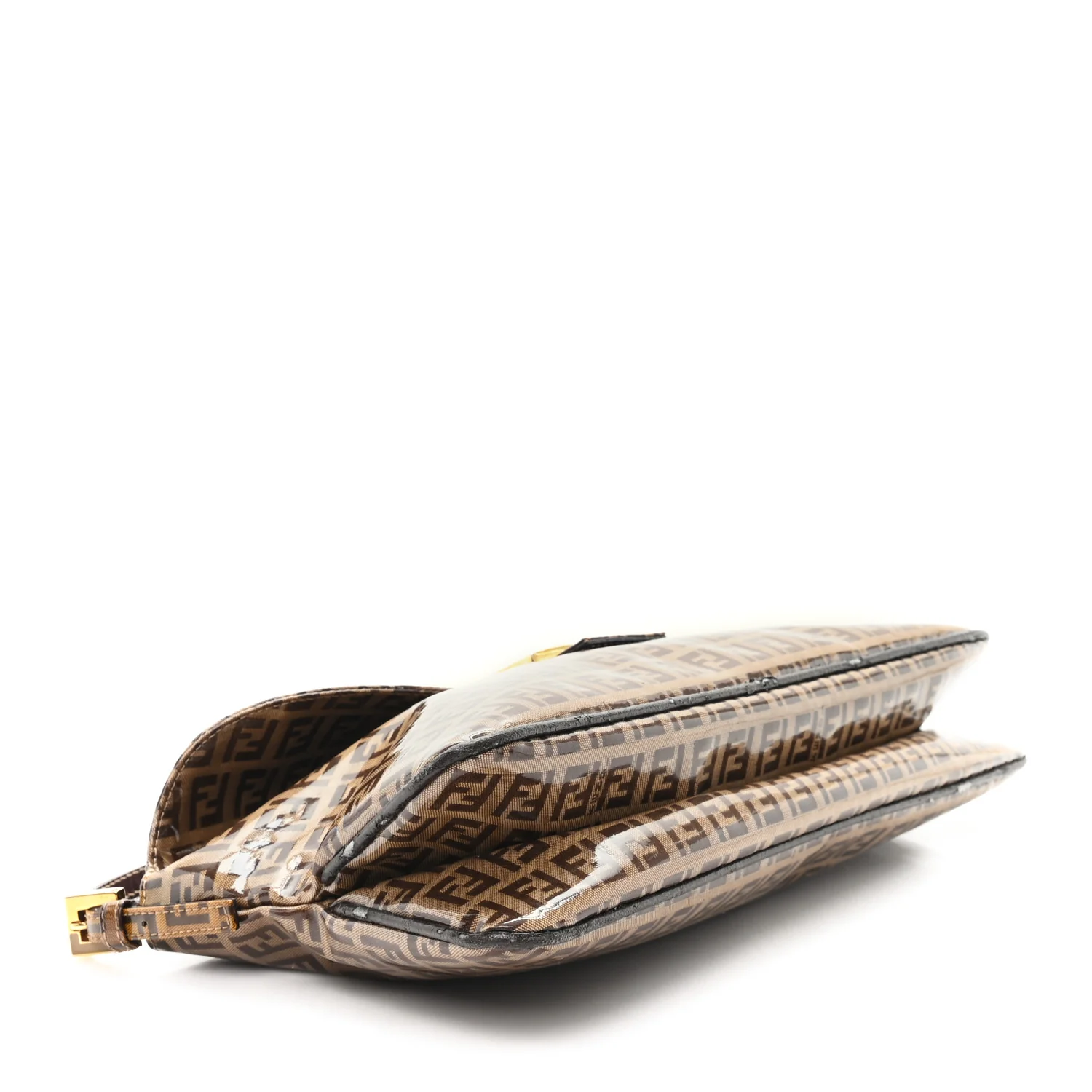 Vinyl Zucchino Baguette Double Flap Tobacco - Image 4