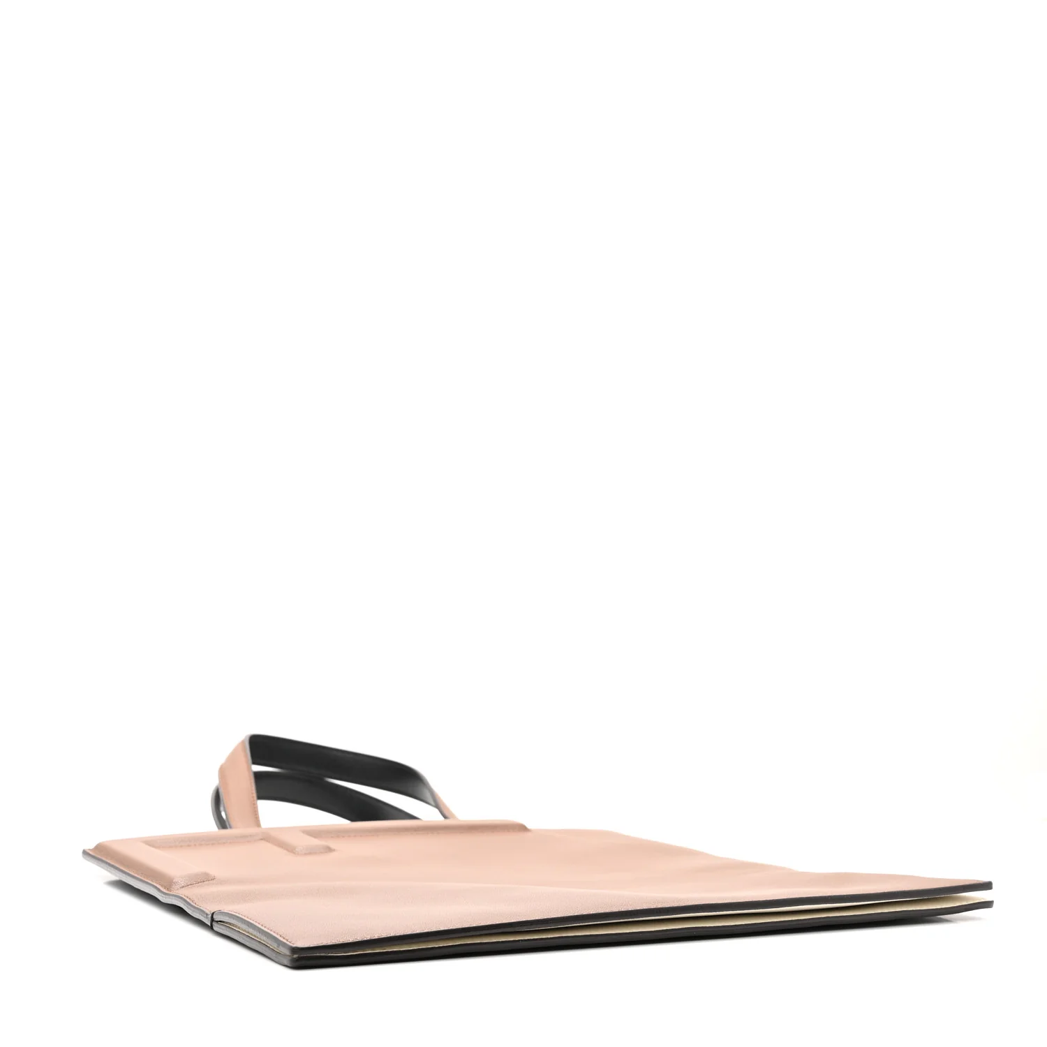 Vitello Bellagio Medium Fendi Flip Cognac Black - Image 4