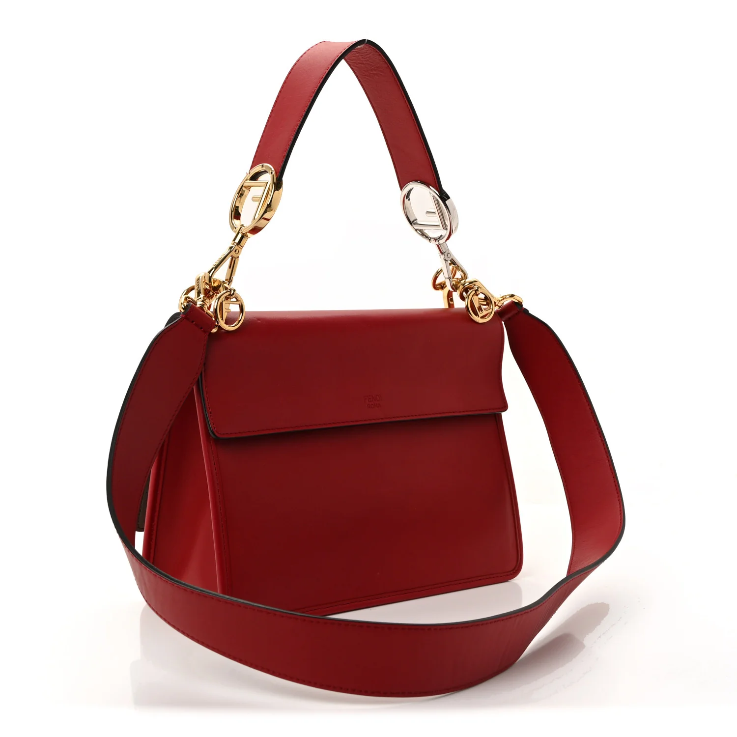 Vitello Century Opaco F is Fendi Kan I Shoulder Fragola - Image 3