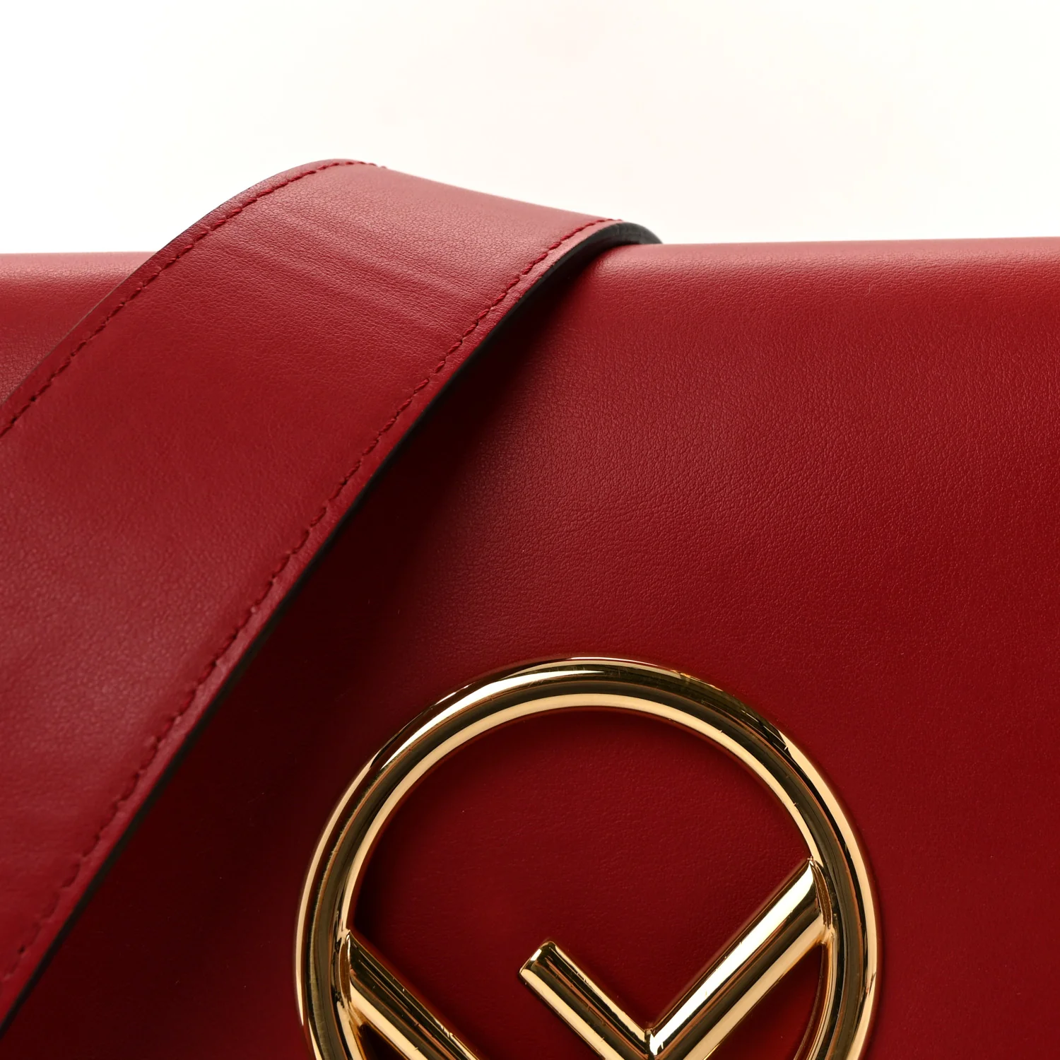 Vitello Century Opaco F is Fendi Kan I Shoulder Fragola - Image 8