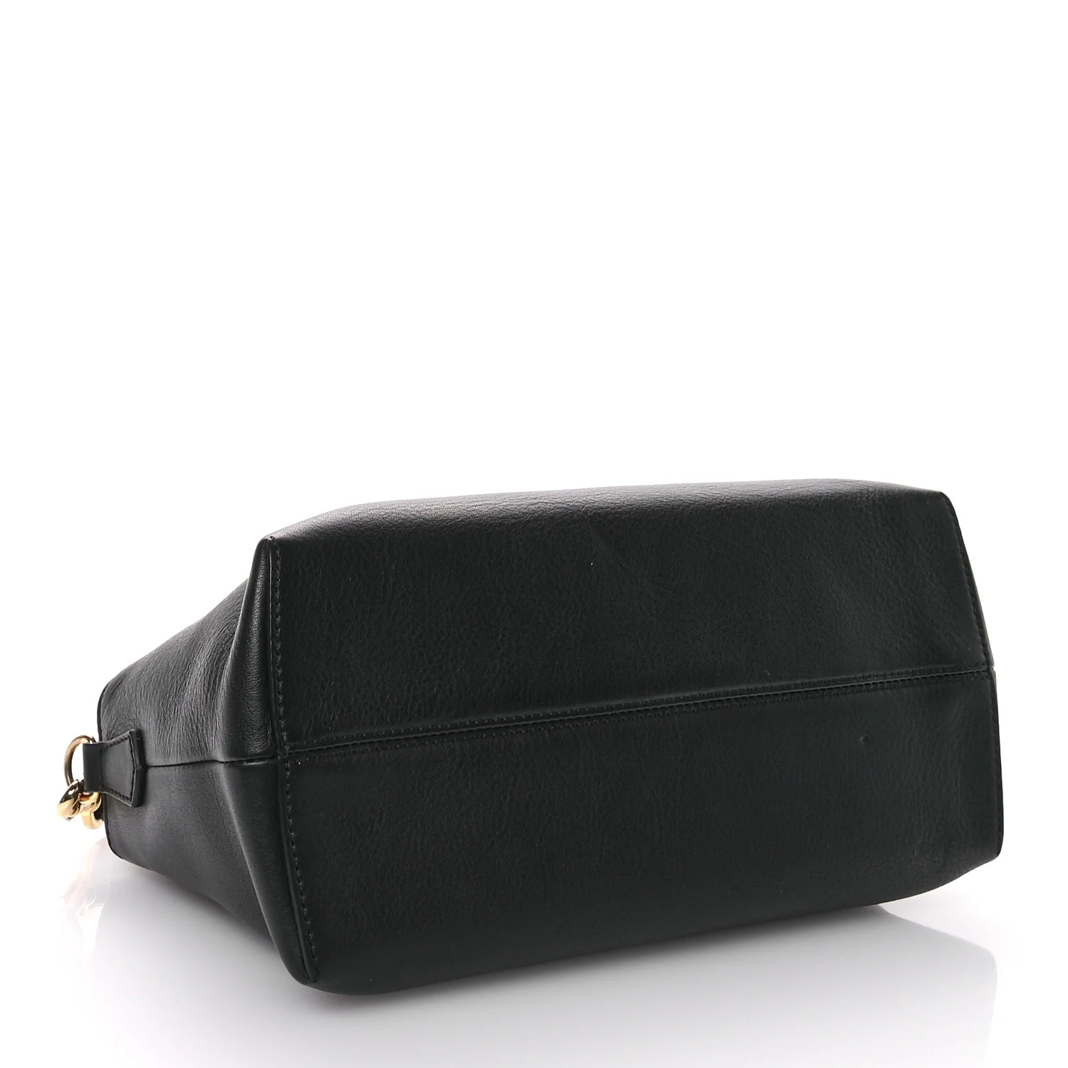 Vitello Dolce Chain Medium By The Way Boston Bag Black Grigio - Image 4