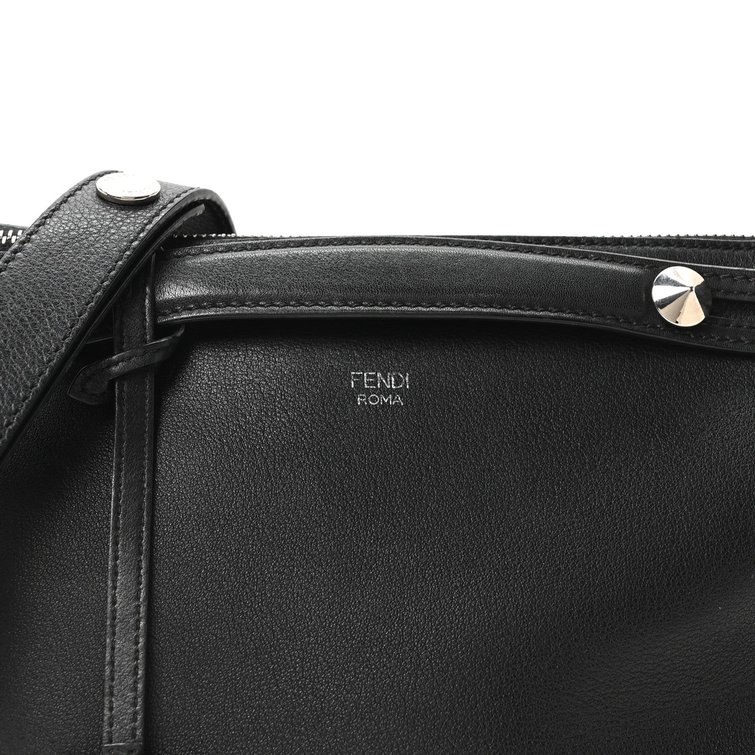 Vitello Dolce Medium By The Way Boston Bag Black - Image 8
