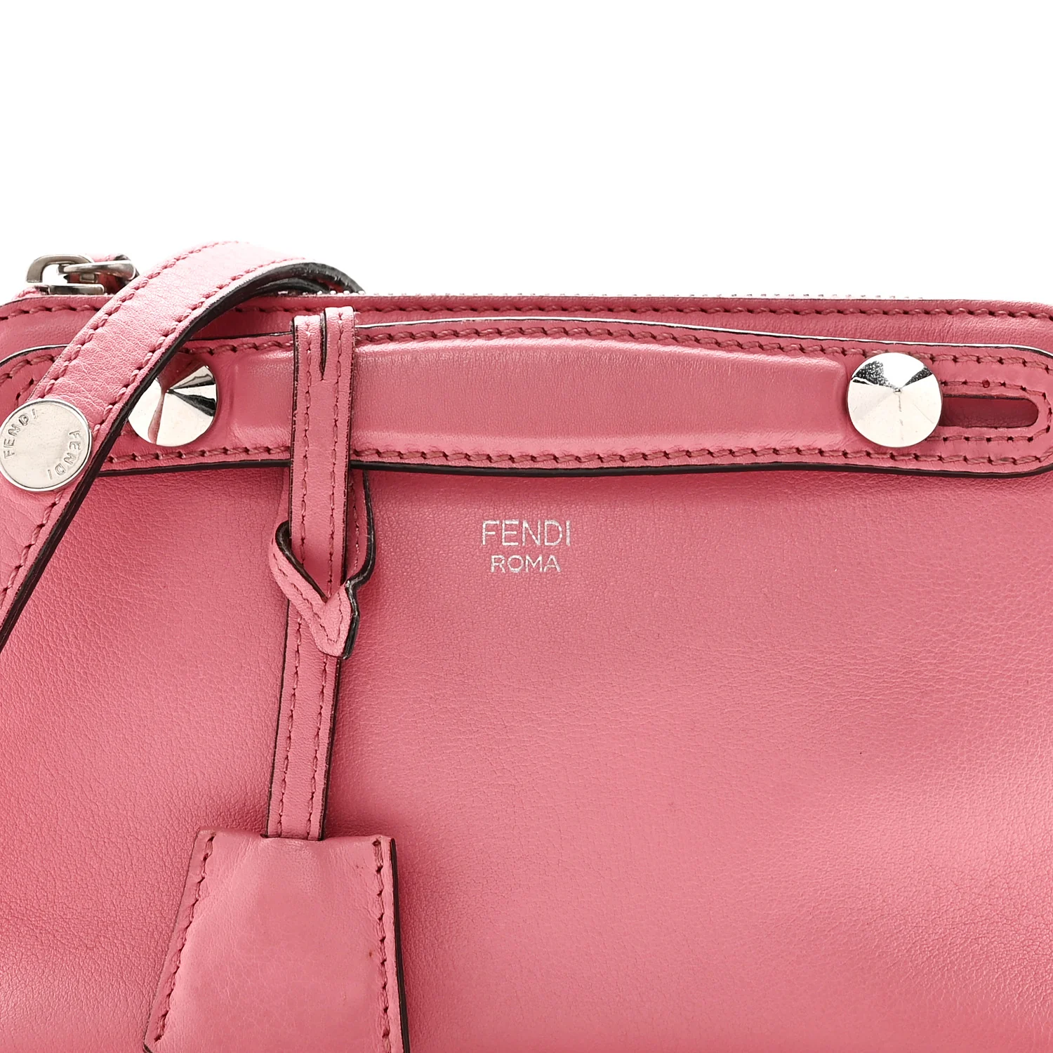 Vitello Dolce Mini By The Way Boston Bag Pink - Image 8