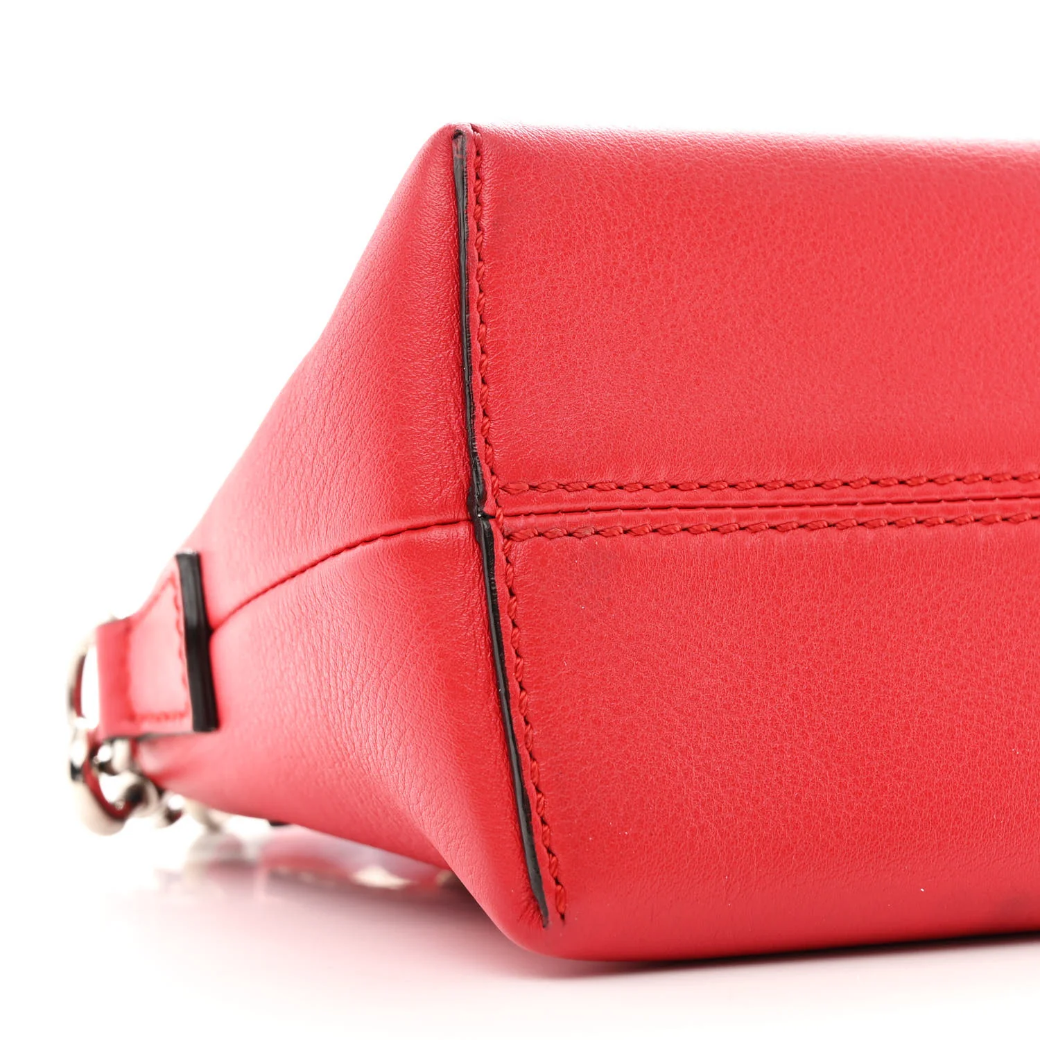 Vitello Dolce Studded Mini By The Way Boston Bag Fragola - Image 9