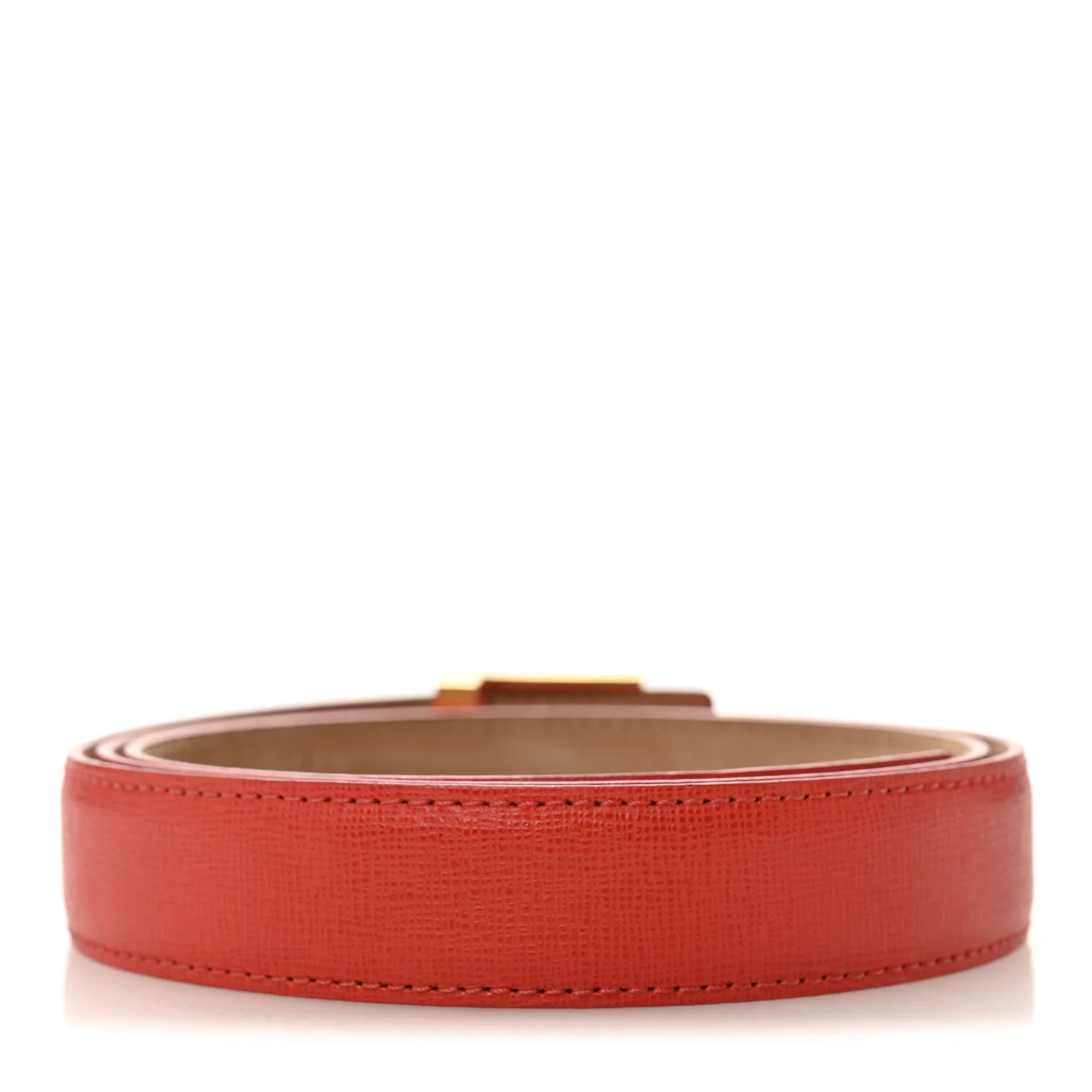 Vitello Elite FF Buckle Belt 85 34 Red - Image 2
