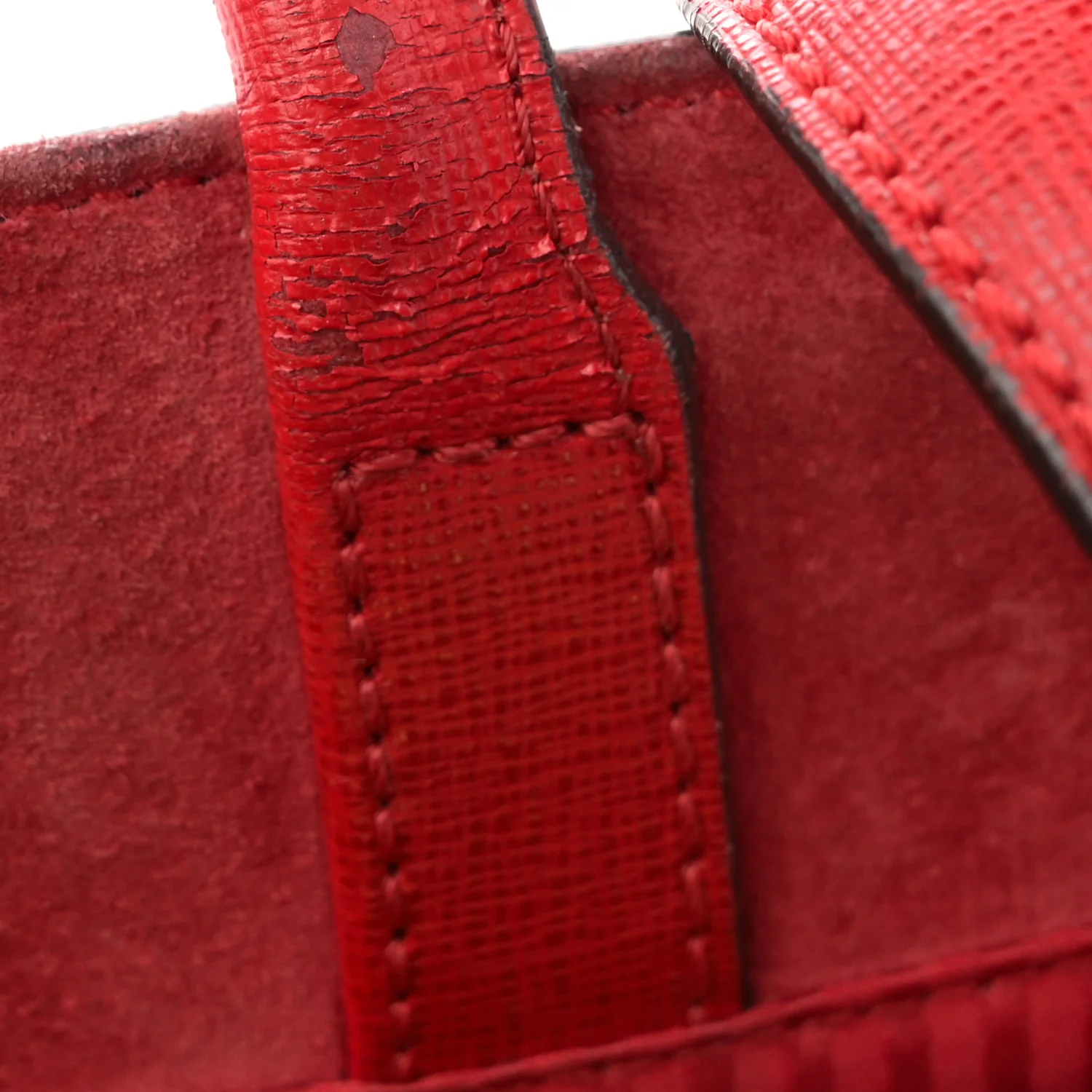 Vitello Elite Flamingo Regular 2Jours Tote Rosso Fiamma - Image 12