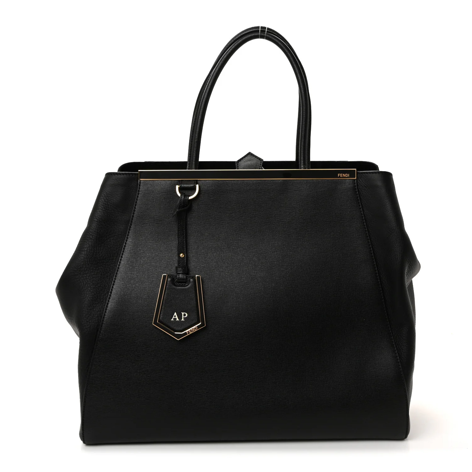 Vitello Elite Large 2Jours Tote Black
