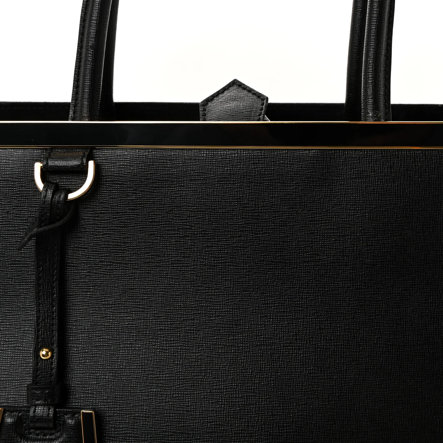 Vitello Elite Large 2Jours Tote Black - Image 15