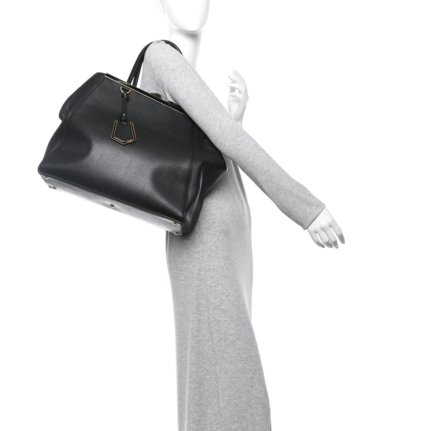 Vitello Elite Large 2Jours Tote Black - Image 2