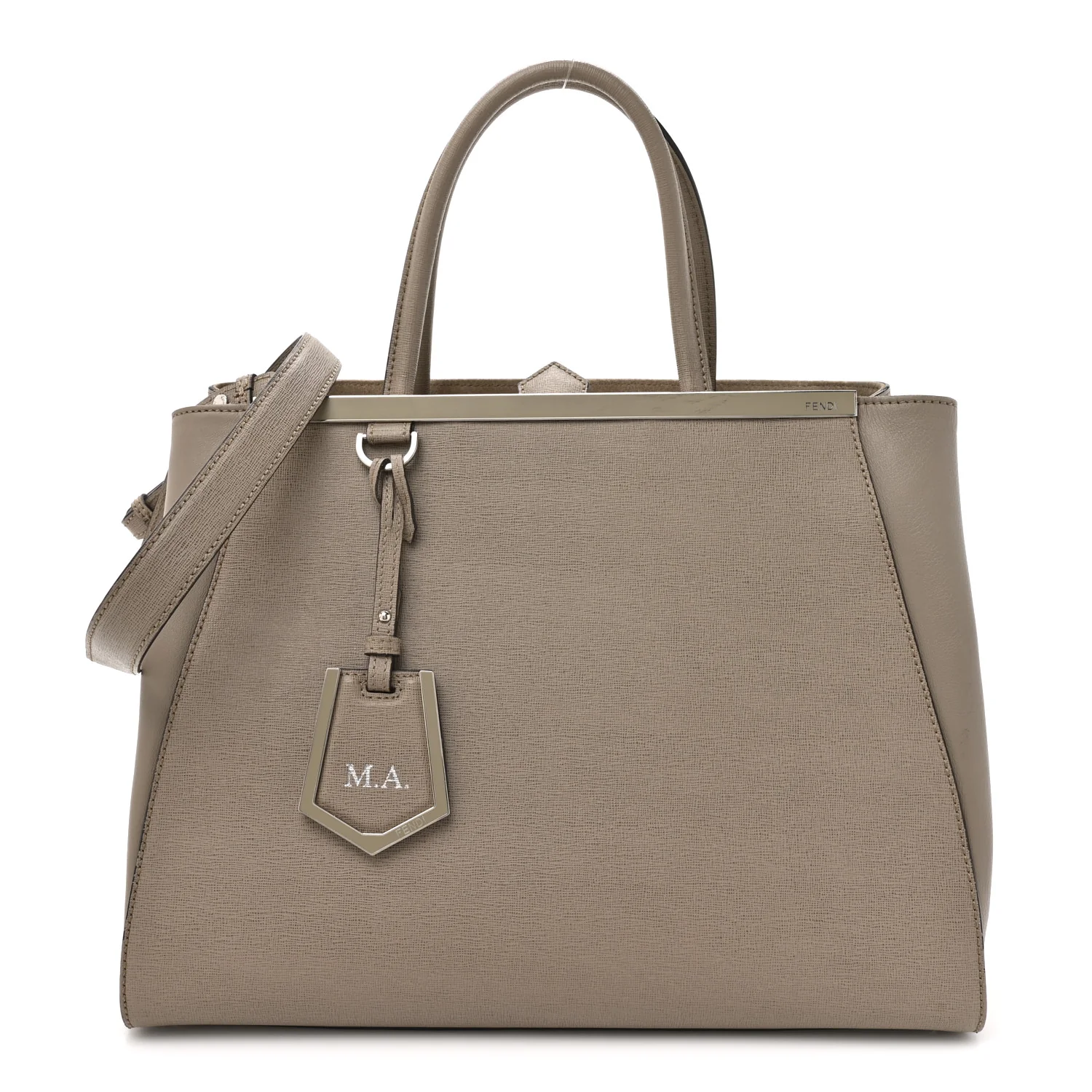Vitello Elite Regular 2Jours Tote Tortora