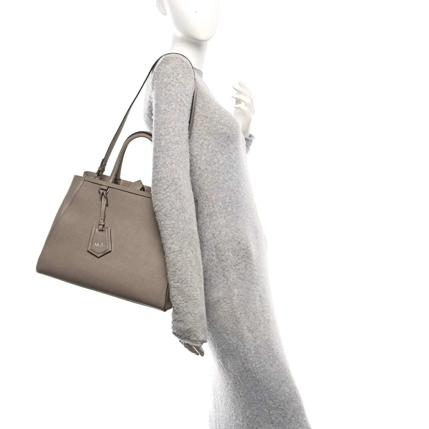 Vitello Elite Regular 2Jours Tote Tortora - Image 2