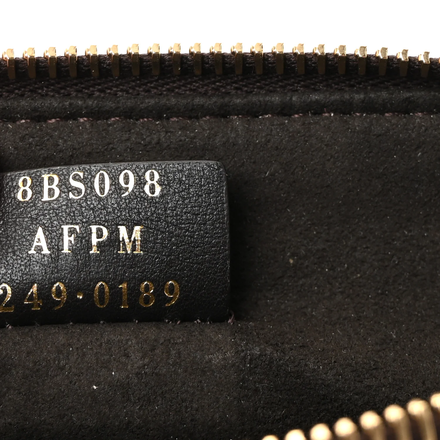 Vitello Grace Jacquard FF Mini By The Way Boston Bag Tobacco Moro Ebano - Image 7