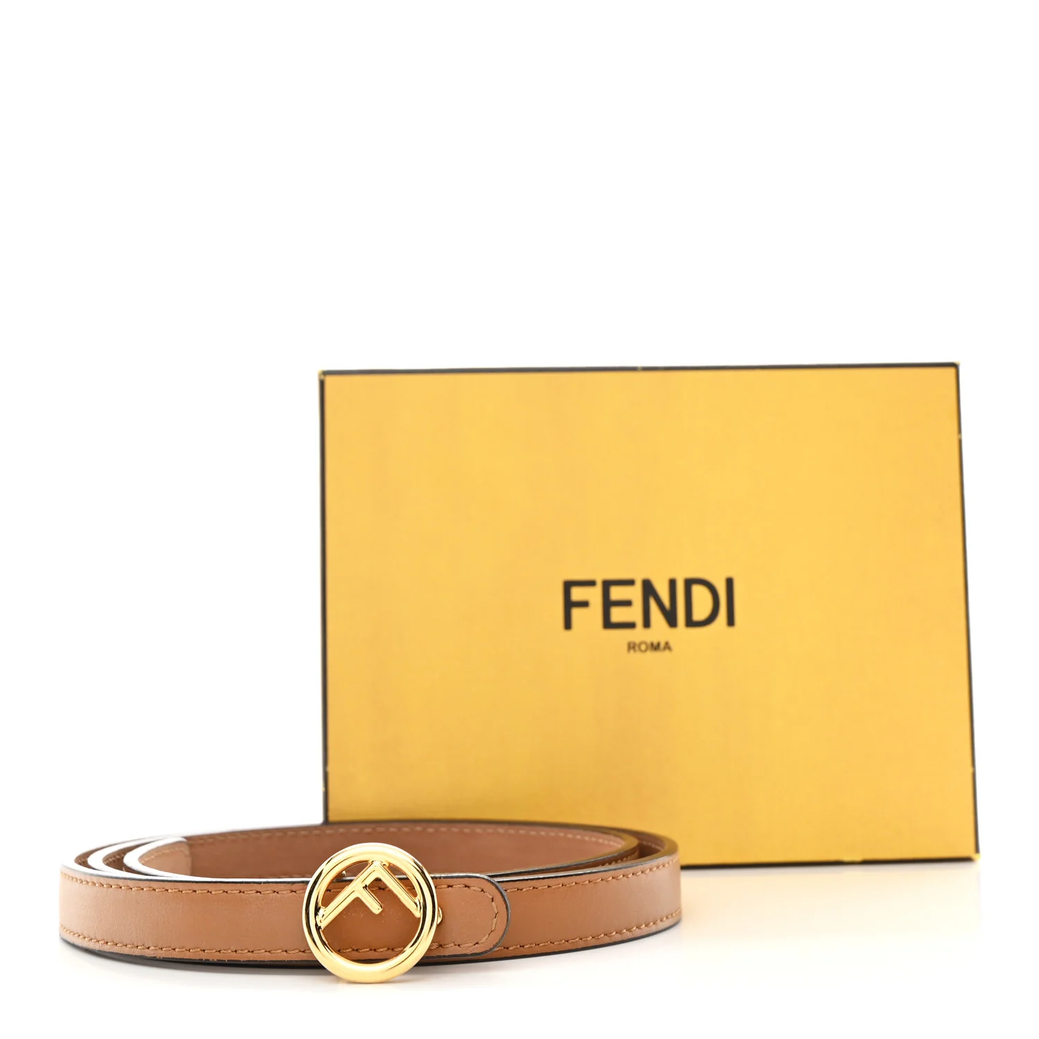 Vitello Grace Matte F is Fendi Belt 85 34 Nocciola - Image 7