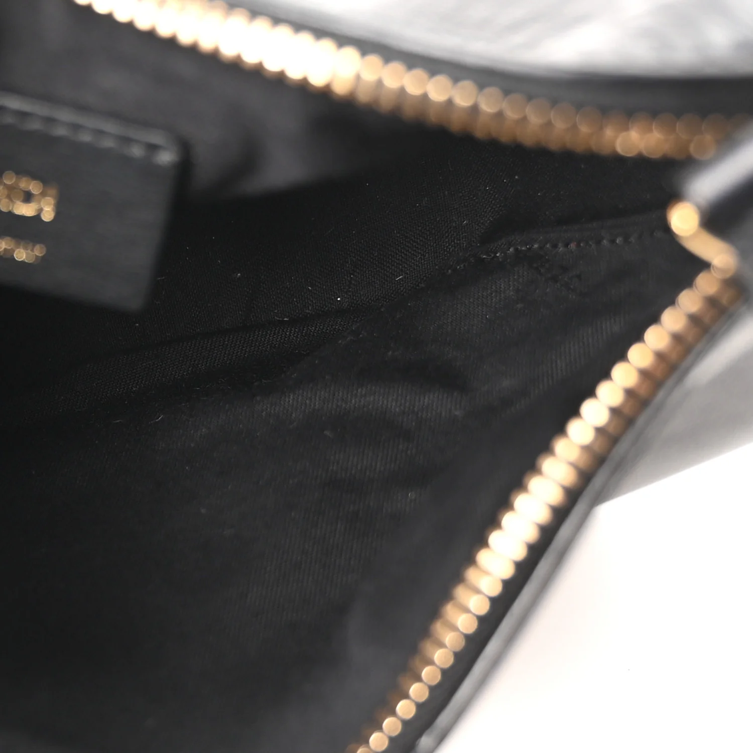 Vitello Grace Matte Mini Fendigraphy Hobo Bag Black - Image 5