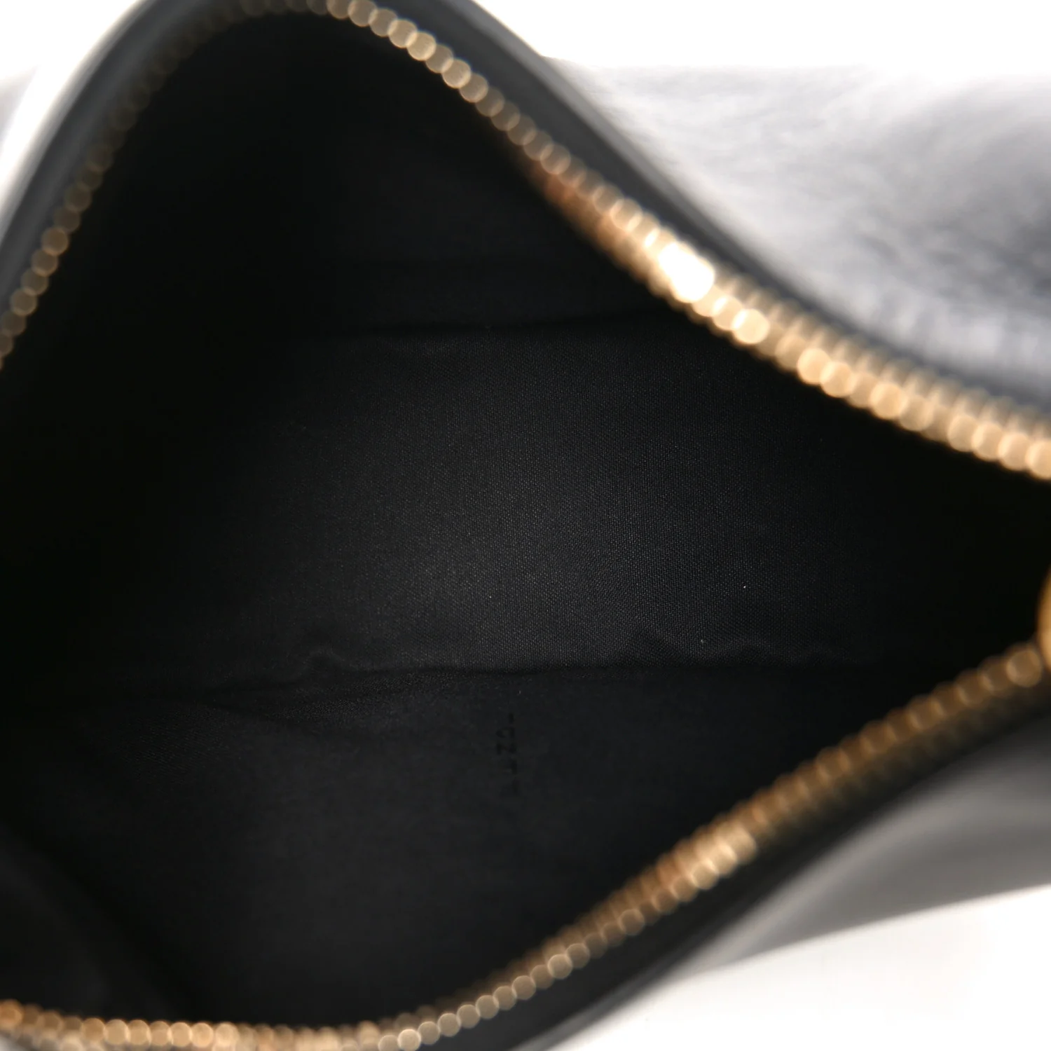 Vitello Grace Matte Mini Fendigraphy Hobo Bag Black - Image 5