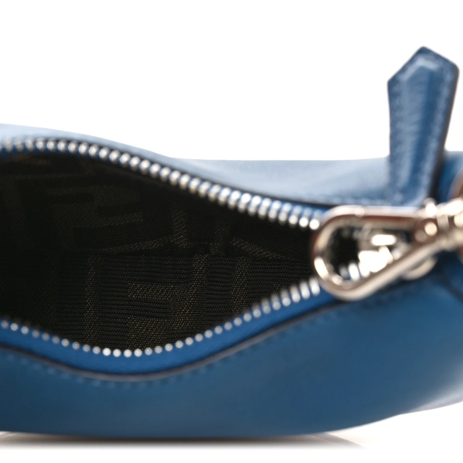 Vitello Grace Matte Nano Fendigraphy Hobo Charm Mirto - Image 5