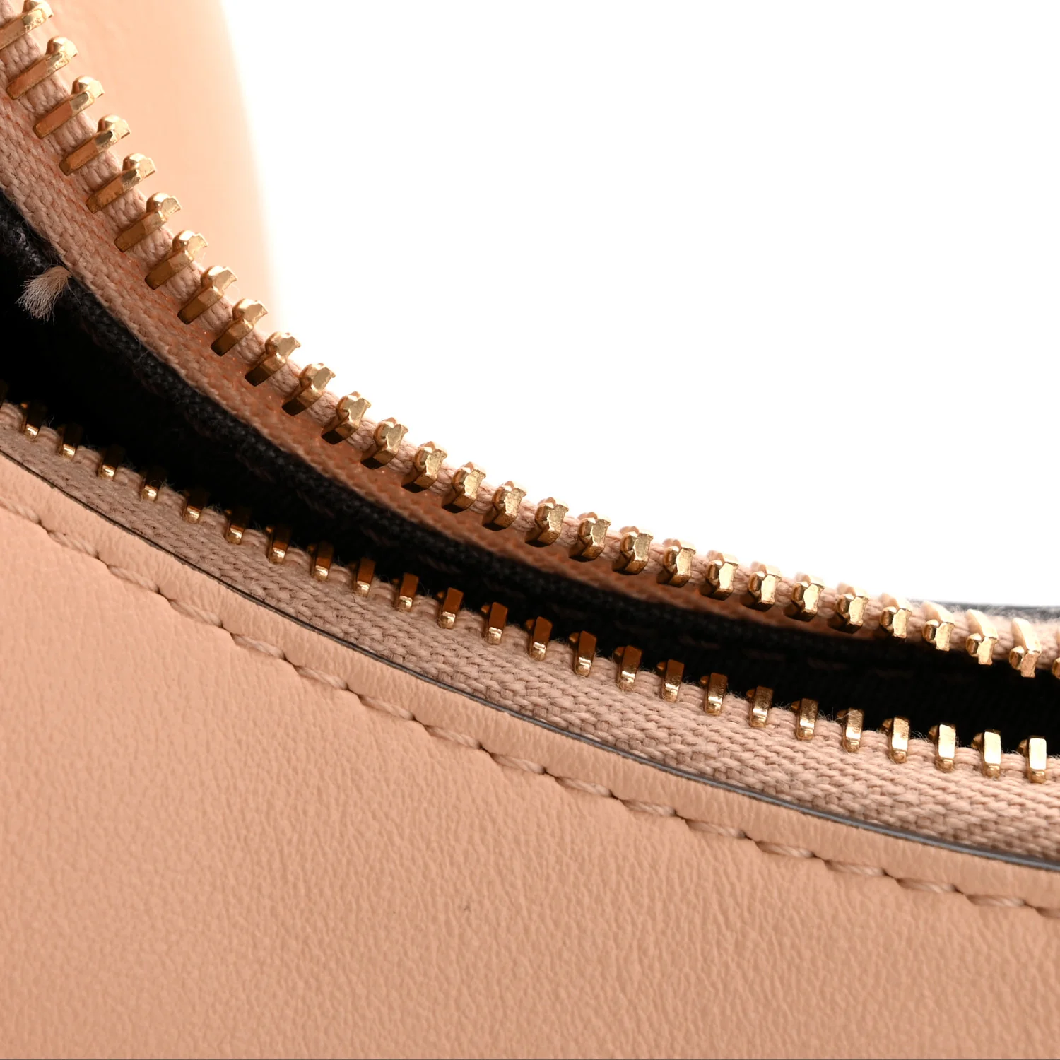 Vitello Grace Matte Small Fendigraphy Hobo Bag Light Rose - Image 11