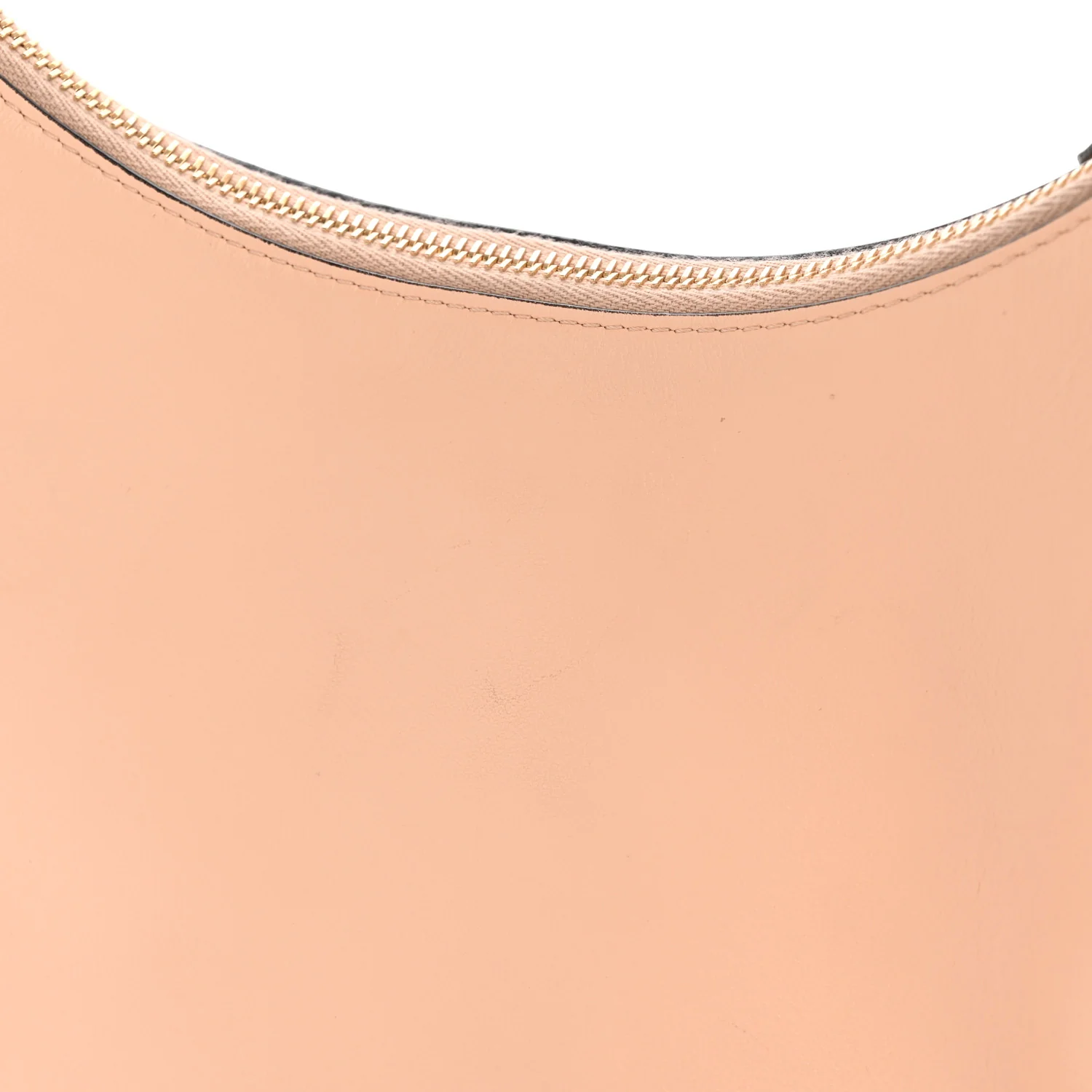 Vitello Grace Matte Small Fendigraphy Hobo Bag Light Rose - Image 14