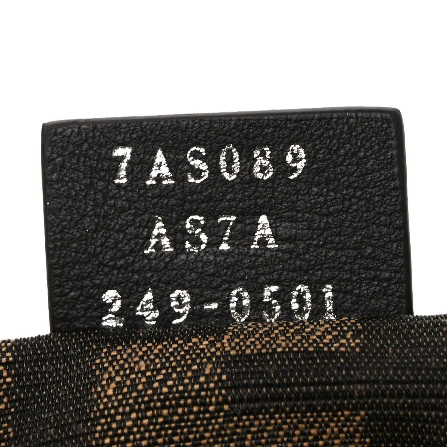 Vitello Grace Nano Fendigraphy Hobo Charm Miele Scuro - Image 6