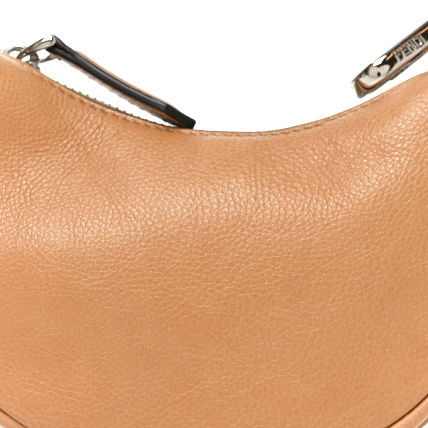 Vitello Grace Nano Fendigraphy Hobo Charm Miele Scuro - Image 8