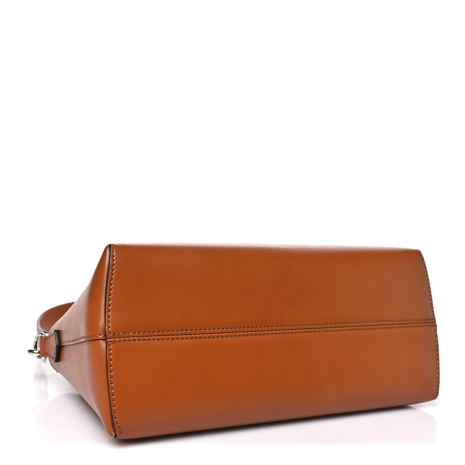 Vitello King Logo Embossed Medium By The Way Boston Bag Cuoio - Image 4