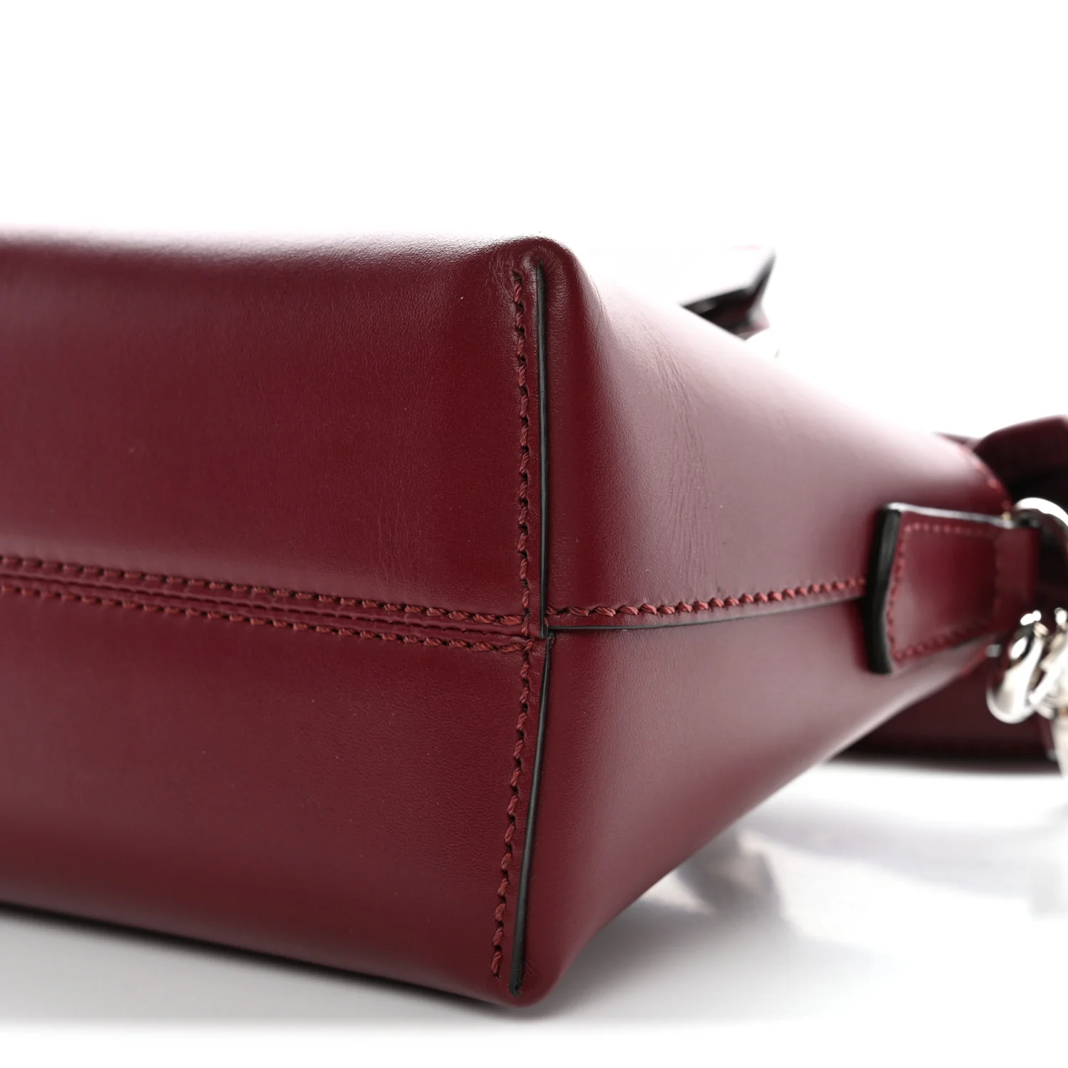 Vitello King Logo Embossed Mini By The Way Boston Bag Barlo - Image 10