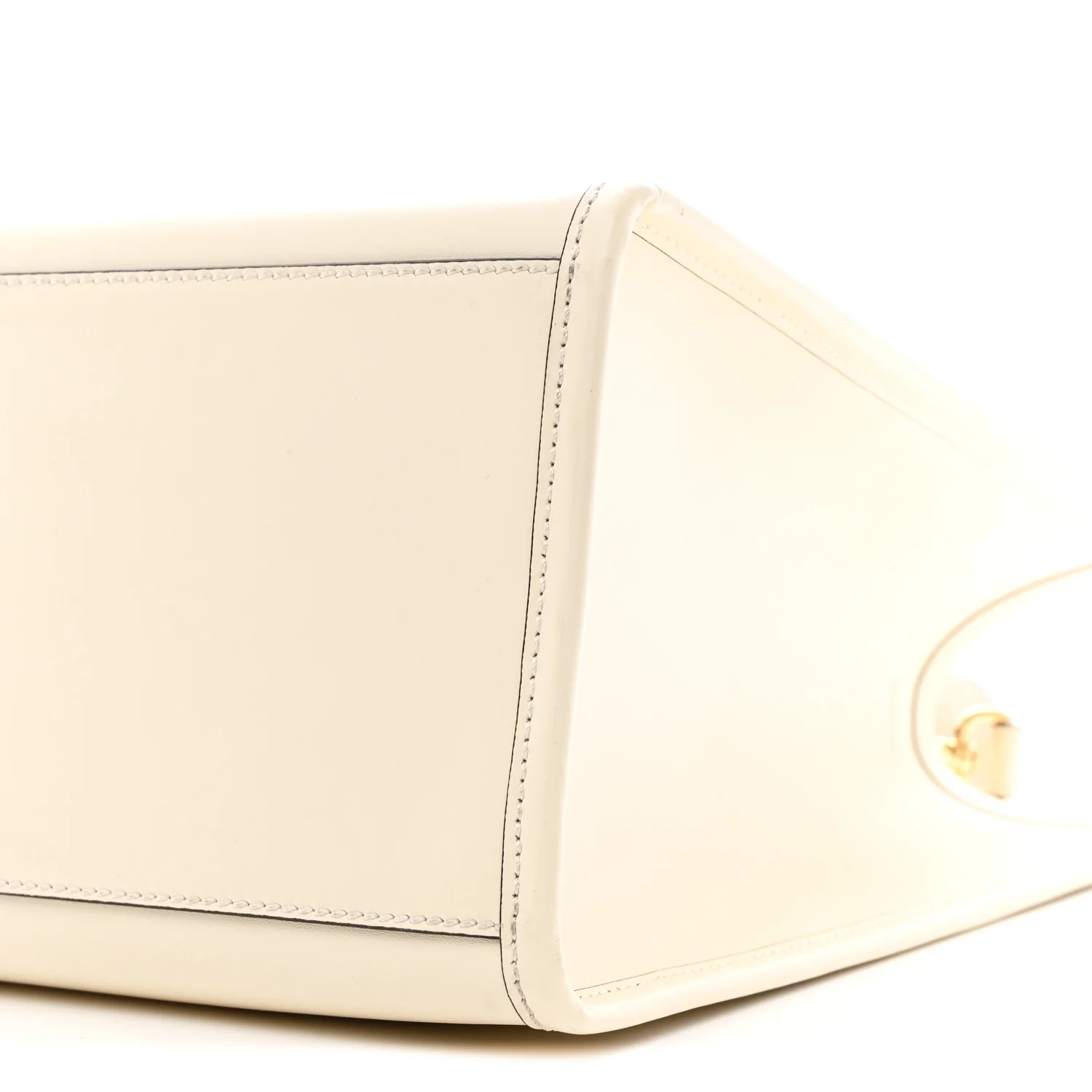 Vitello King Plexiglass Medium Fendi Sunshine Shopper Tote White Ice - Image 9