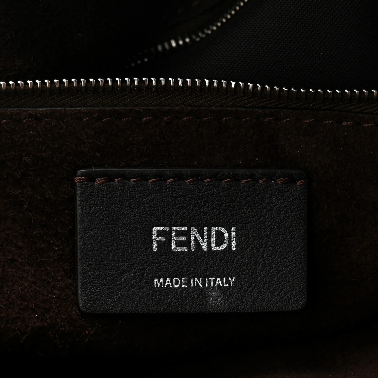 Vitello Large Simply Fendi Shoulder Bag Black - Image 6