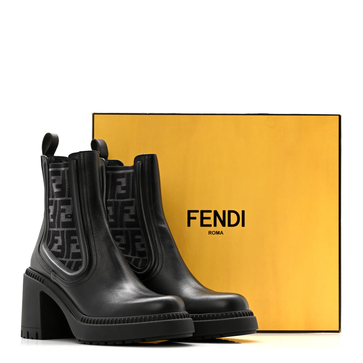 Vitello Maglia FF Domino Biker Boots 41 Black - Image 13