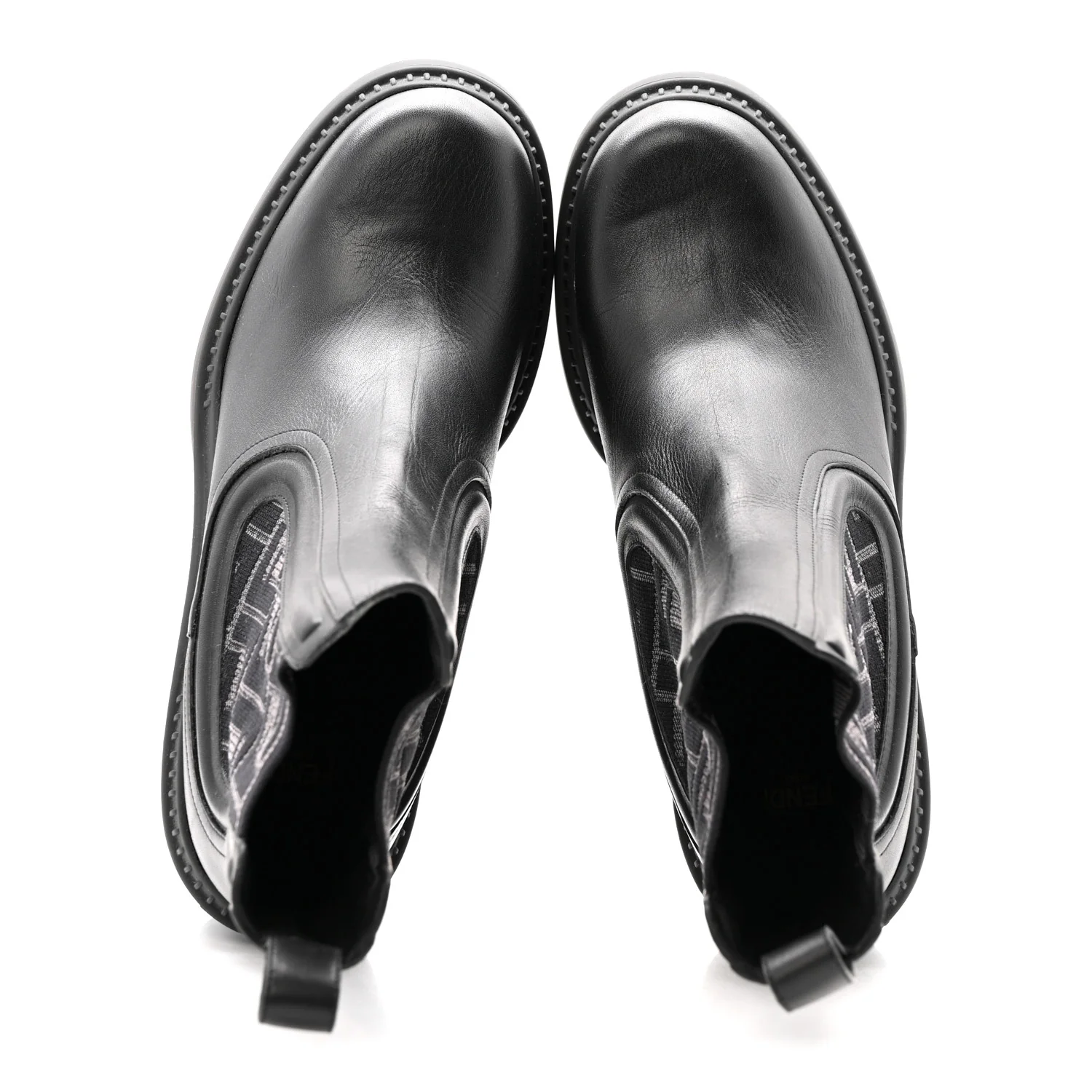 Vitello Maglia FF Domino Biker Boots 41 Black - Image 2