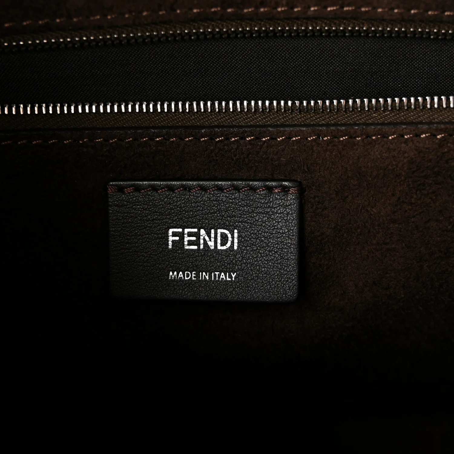 Vitello Medium Simply Fendi Shoulder Bag Black - Image 6
