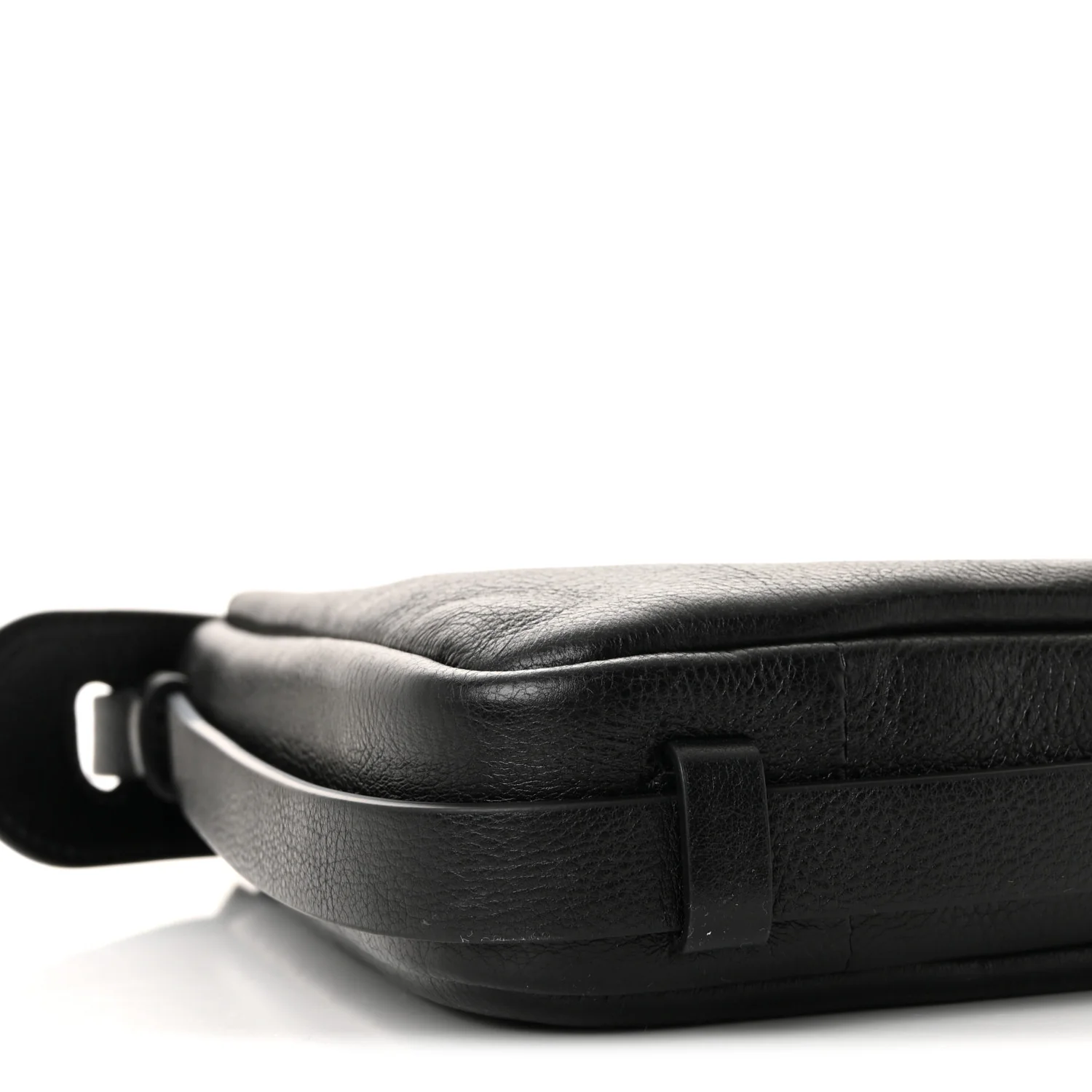 Vitello Medium Simply Fendi Shoulder Bag Black - Image 9
