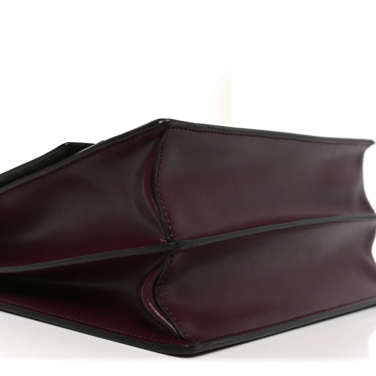 Vitello Pelo Dolce Liberty Lucido Sfumato Leopard Kan I Shoulder Bag Grigio Marrone Bordeaux - Image 9
