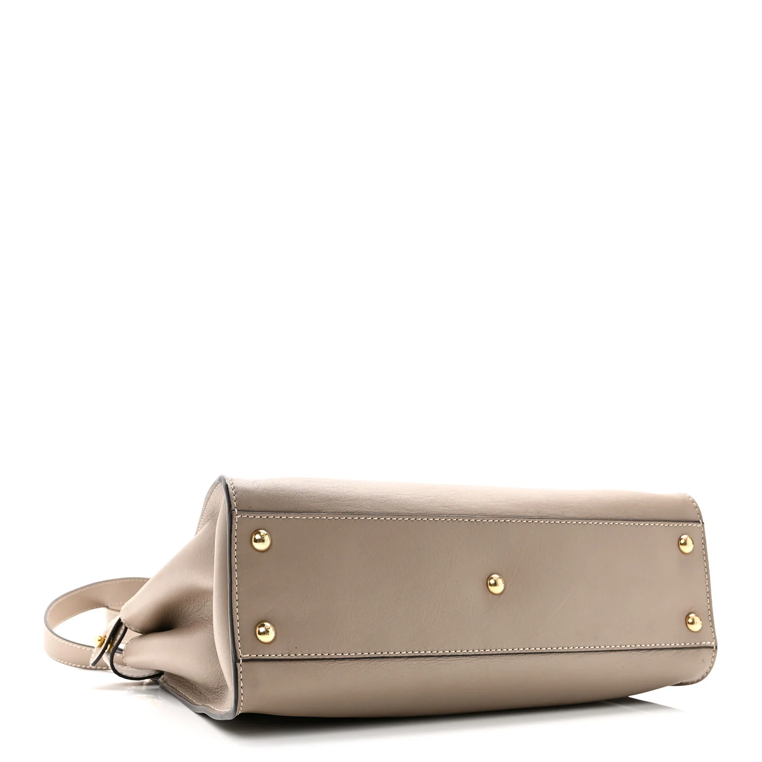 Vitello Seta Plexiglass Tortoise Medium Peekaboo Iconic Satchel Tortora - Image 4