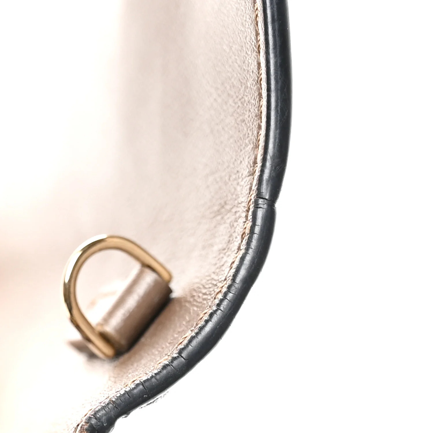 Vitello Soft F is Fendi Bi-Color FF 1974 Embossed Continental Envelope Wallet On Chain Maya Black - Image 12