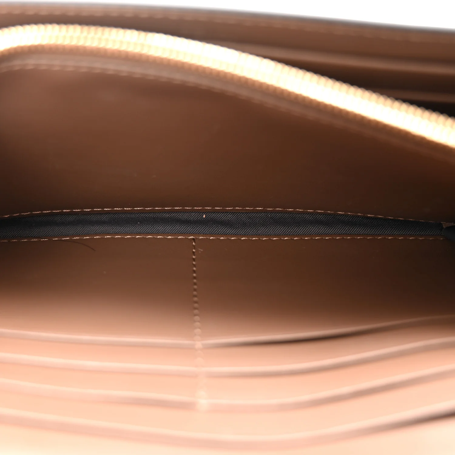 Vitello Soft F is Fendi Bi-Color FF 1974 Embossed Continental Envelope Wallet On Chain Maya Black - Image 9