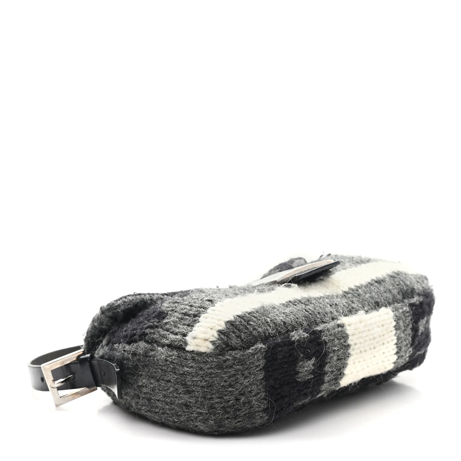 Wool Knit Baguette Grey - Image 4