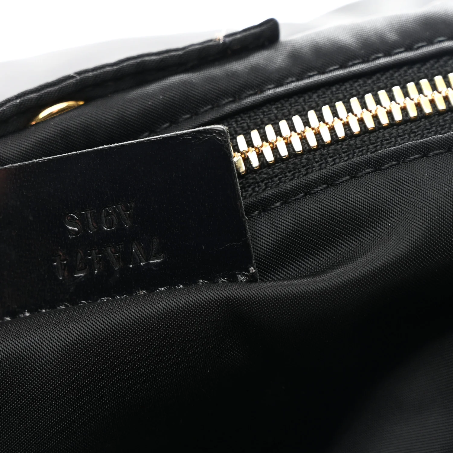 X PORTER Nylon Regular Belt Baguette Black - Image 7