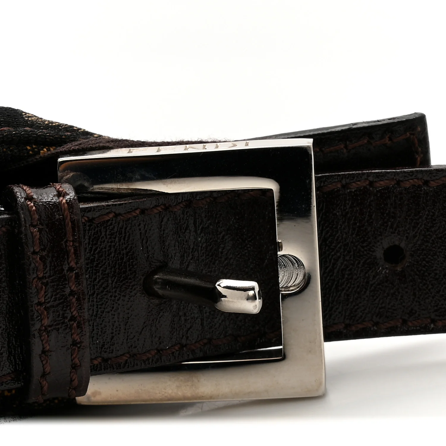 Zucca Baguette Shoulder Bag Tobacco - Image 10