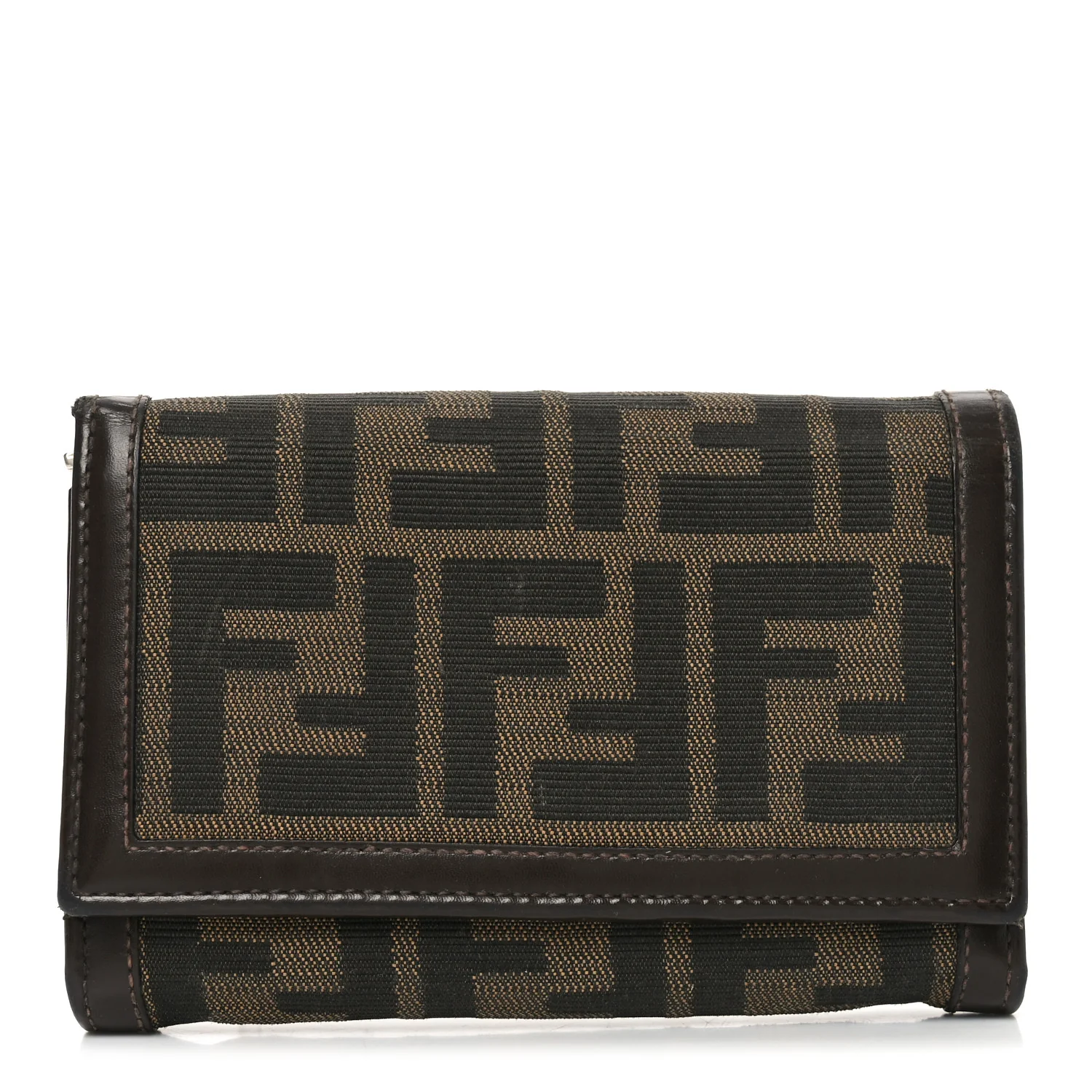 Zucca Compact Wallet Tobacco
