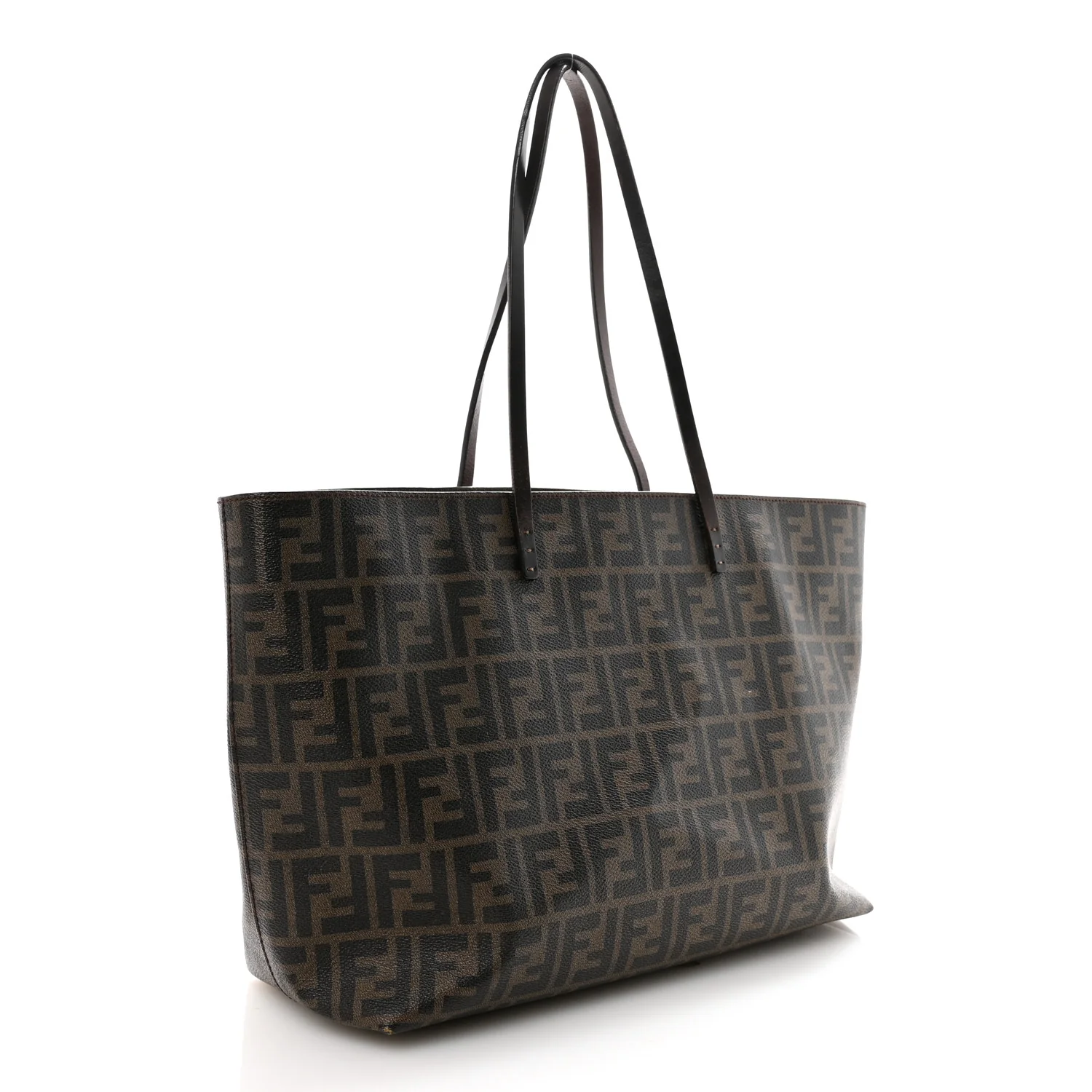 Zucca Spalmati Medium Roll Tote Tobacco Moro - Image 3