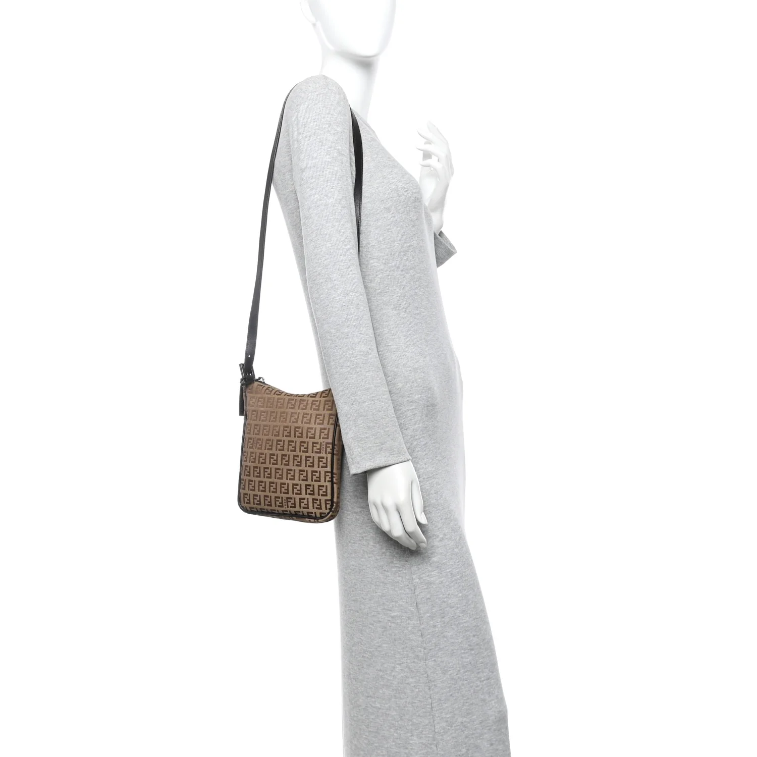 Zucchino Crossbody Dark Brown - Image 2