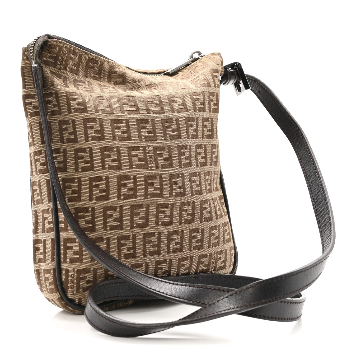 Zucchino Crossbody Dark Brown - Image 3