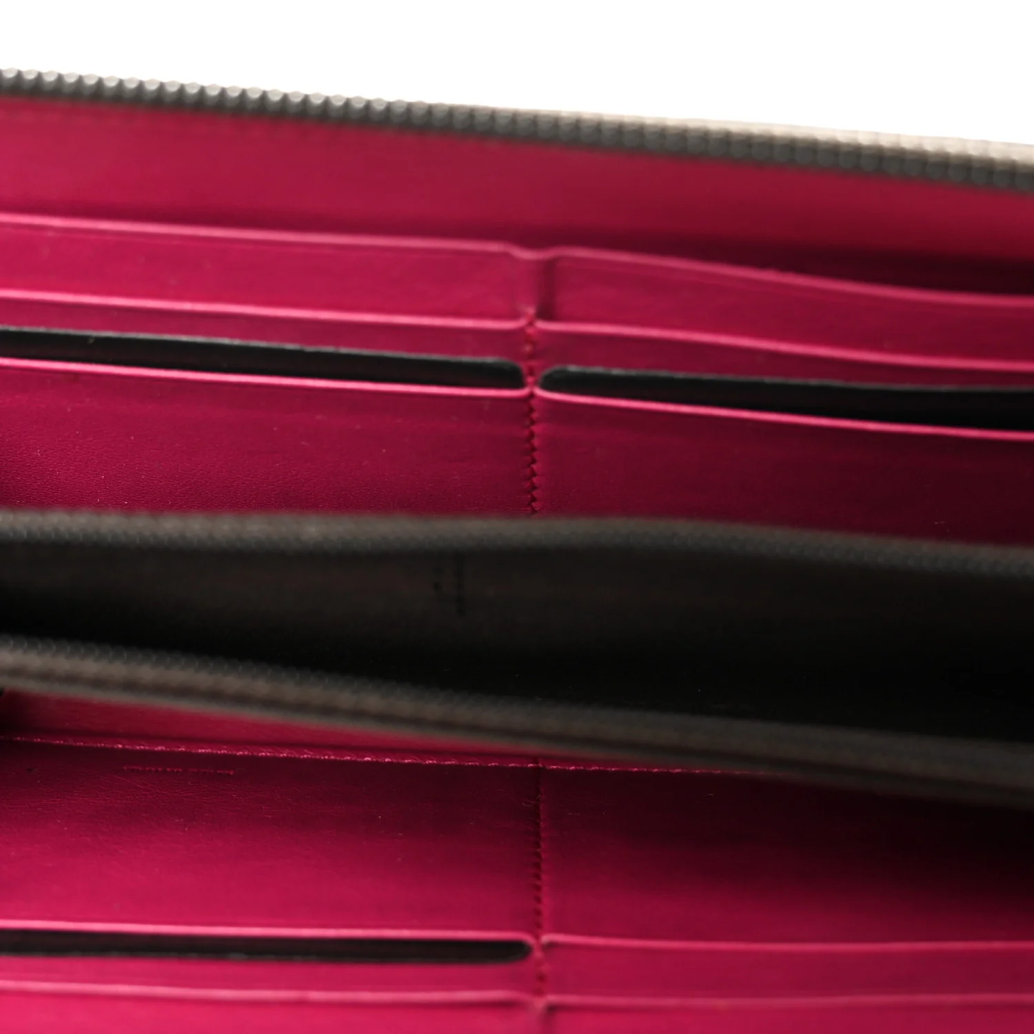Zucchino Spalmati FF Multicolor Zip Around Wallet Black Multicolor - Image 5