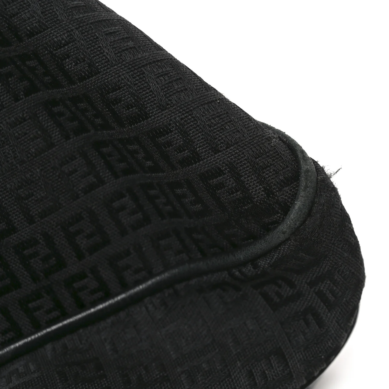 Zucchino Vitello Shoulder Bag Black - Image 10