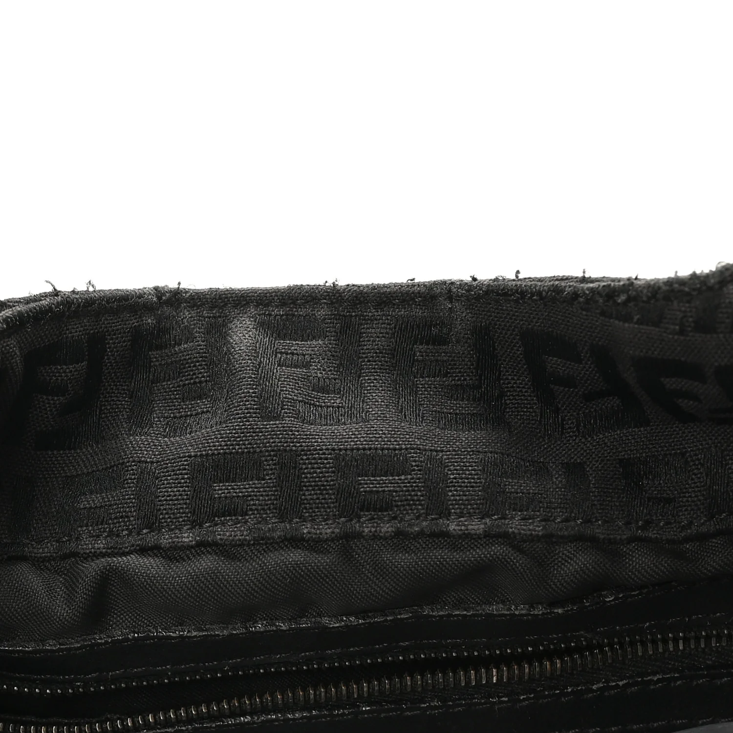 Zucchino Vitello Shoulder Bag Black Moro - Image 11