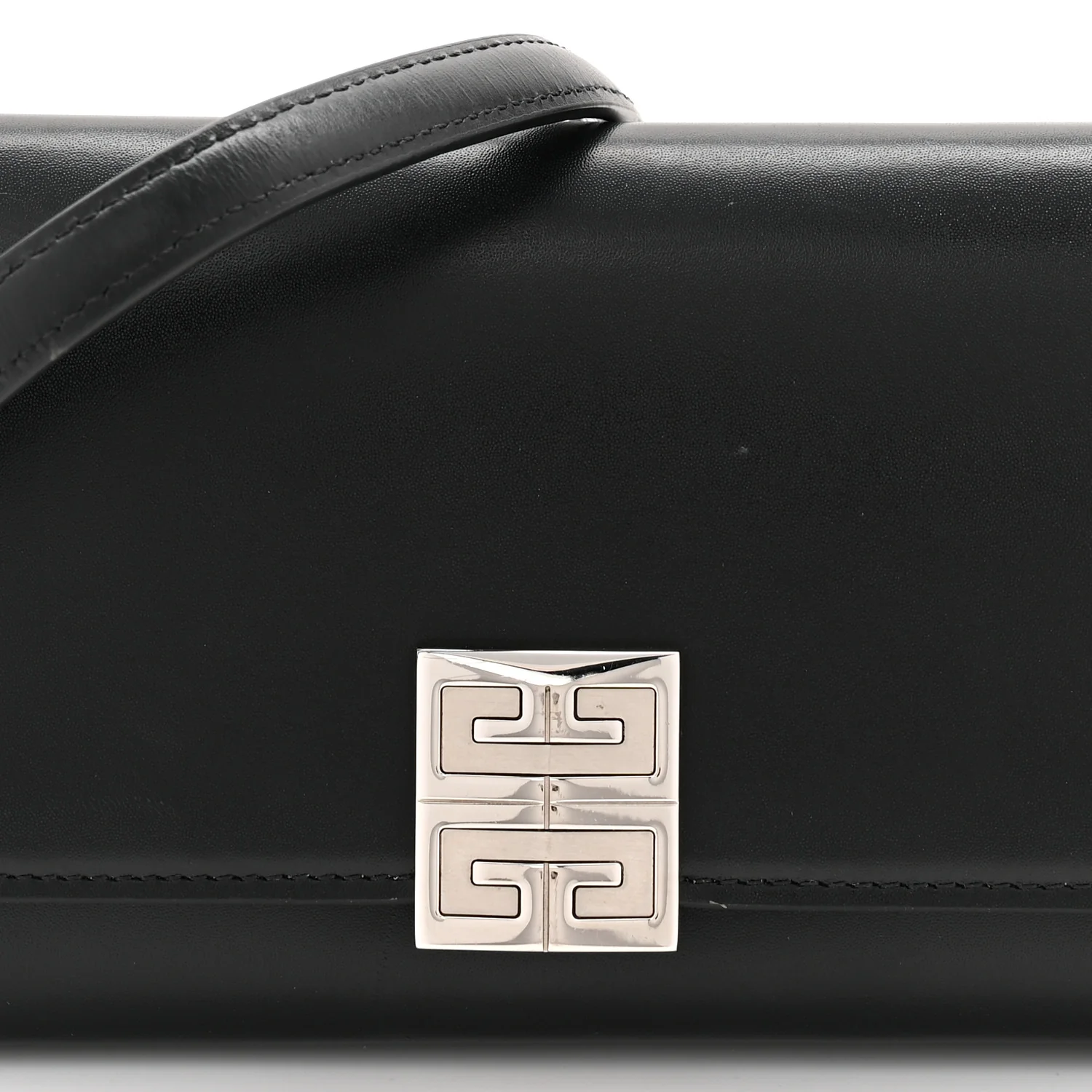 Box Calfskin 4G Wallet on Chain Black - Image 10