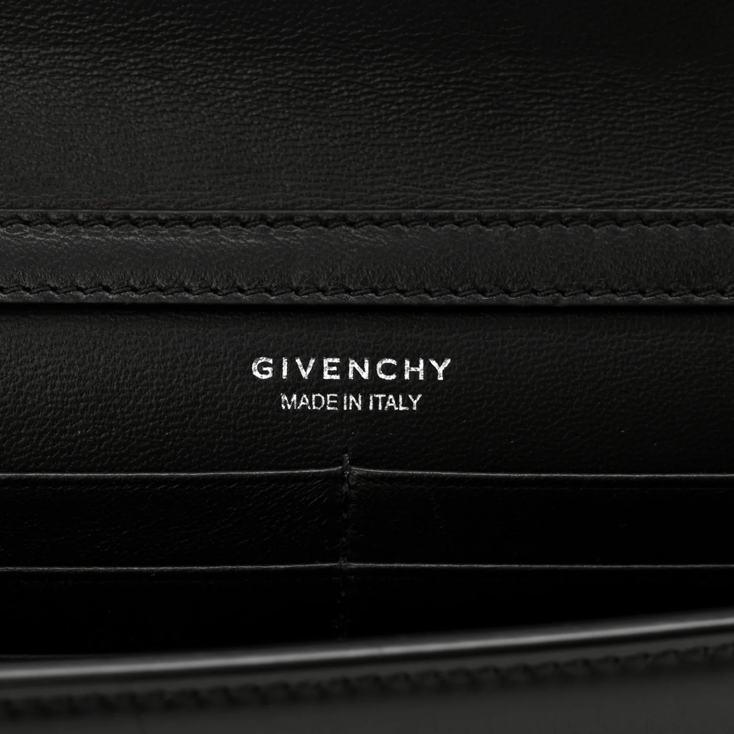 Box Calfskin 4G Wallet on Chain Black - Image 11