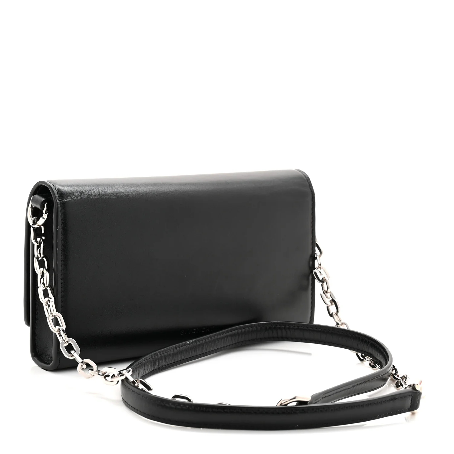Box Calfskin 4G Wallet on Chain Black - Image 3